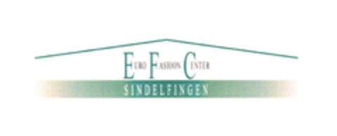 Euro Fashion Center SINDELFINGEN Logo (EUIPO, 07/27/2006)