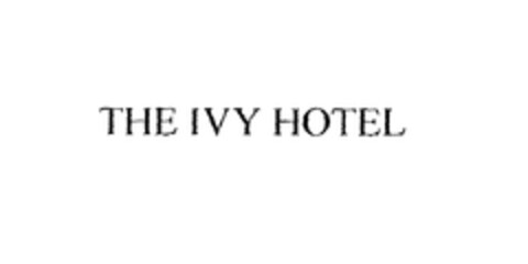 THE IVY HOTEL Logo (EUIPO, 27.10.2006)