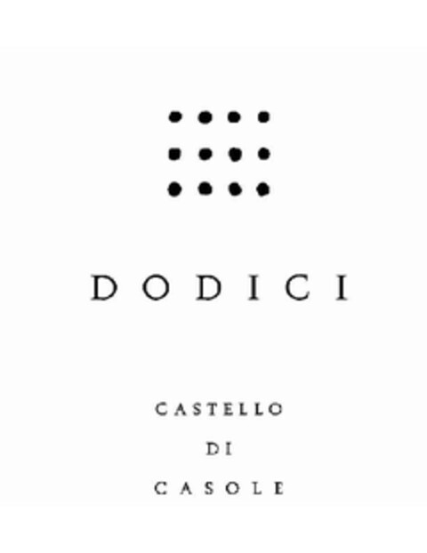 DODICI CASTELLO DI CASOLE Logo (EUIPO, 05.05.2009)