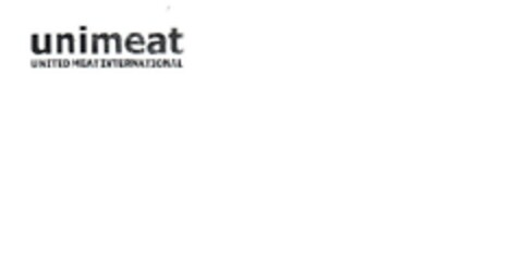 unimeat UNITED MEAT INTERNATIONAL Logo (EUIPO, 15.10.2009)