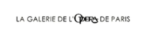 LA GALERIE DE L'OPERA DE PARIS Logo (EUIPO, 07.01.2010)
