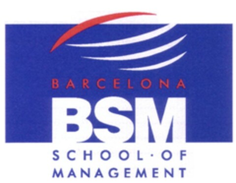 BARCELONA BSM SCHOOL OF MANAGEMENT Logo (EUIPO, 03/18/2010)