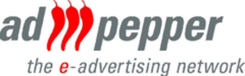 ad pepper the e-advertising network Logo (EUIPO, 24.01.2011)