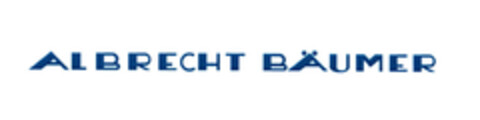 ALBRECHT BÄUMER Logo (EUIPO, 02/10/2011)