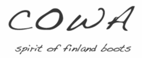 COWA spirit of finland boots Logo (EUIPO, 04.11.2011)