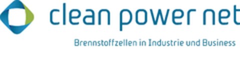 Clean Power Net Brennstoffzellen in Industrie in Business Logo (EUIPO, 13.07.2012)