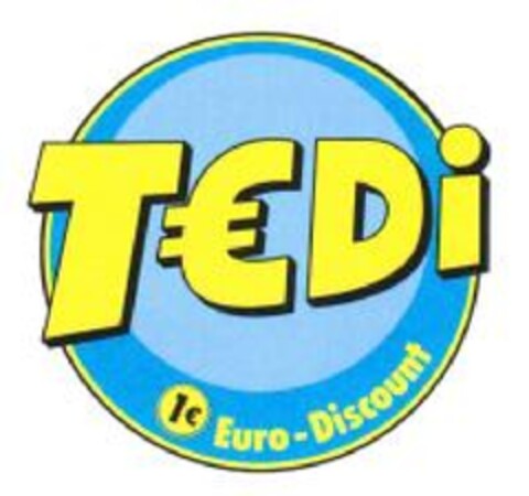 T€Di 1€ Euro-Discount Logo (EUIPO, 09/19/2012)