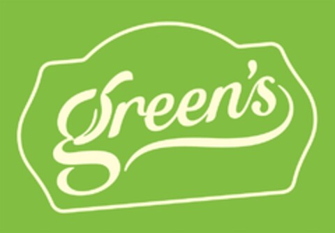 GREEN'S Logo (EUIPO, 09.07.2013)