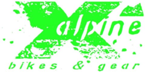 X alpine bikes & gear Logo (EUIPO, 10/08/2013)