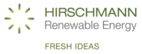 HIRSCHMANN Renewable Energy FRESH IDEAS Logo (EUIPO, 18.12.2013)