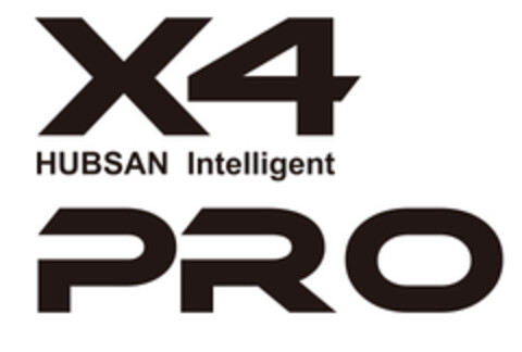 X4 HUBSAN INTELLIGENT PRO Logo (EUIPO, 12/03/2015)