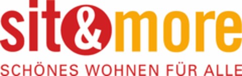 sit & more SCHÖNES WOHNEN FÜR ALLE Logo (EUIPO, 21.07.2016)