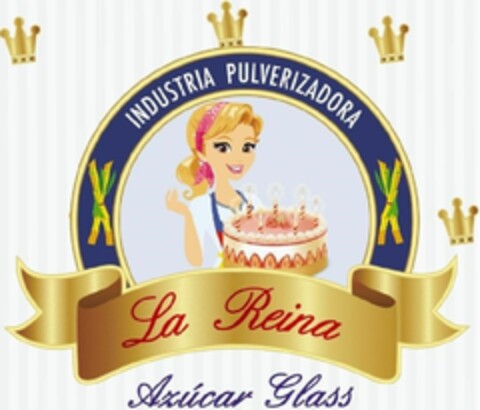 INDUSTRIA PULVERIZADORA LA REINA AZÚCAR GLASS Logo (EUIPO, 24.02.2017)