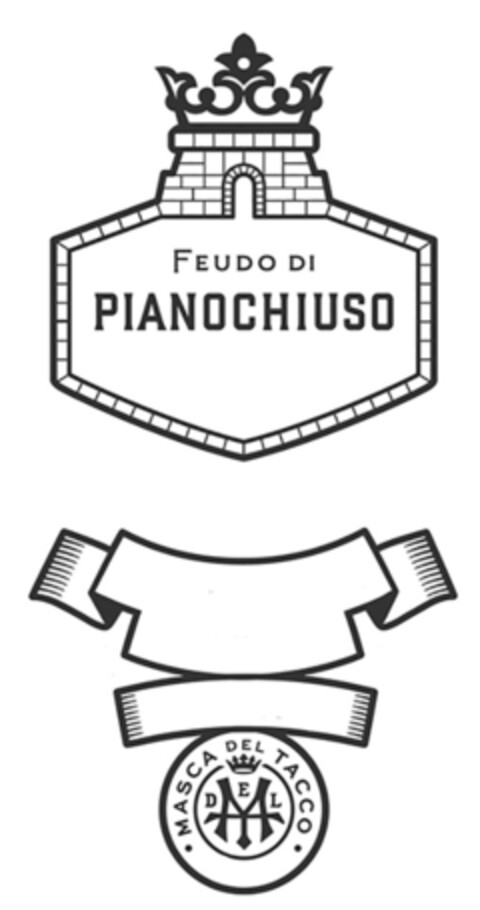 FEUDO DI PIANOCHIUSO Masca Del Tacco Logo (EUIPO, 23.10.2017)