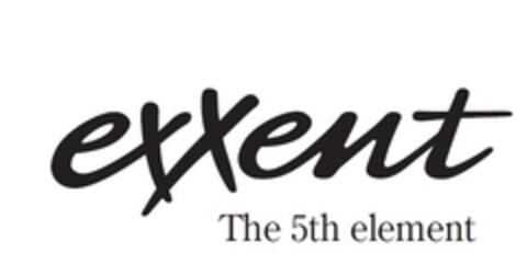 EXXENT the 5th element Logo (EUIPO, 24.01.2018)