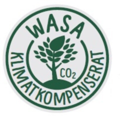 WASA KLIMATKOMPENSERAT CO2 Logo (EUIPO, 02/01/2019)