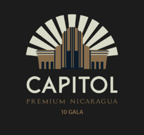 CAPITOL PREMIUM NICARAGUA 10 GALA Logo (EUIPO, 07/10/2019)