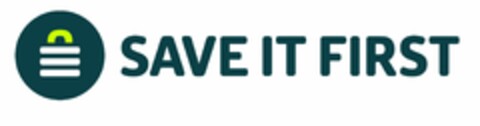 SAVE IT FIRST Logo (EUIPO, 27.01.2021)