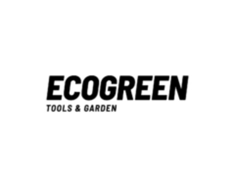 ECOGREEN TOOLS & GARDEN Logo (EUIPO, 30.04.2021)