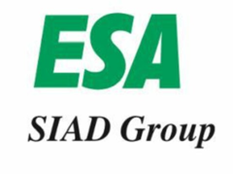 ESA SIAD GROUP Logo (EUIPO, 10/01/2021)
