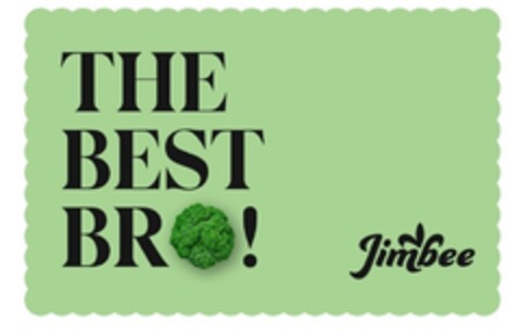 THE BEST BRO! JIMBEE Logo (EUIPO, 04.11.2021)