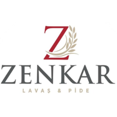 Z ZENKAR LAVAS & PIDE Logo (EUIPO, 23.05.2023)