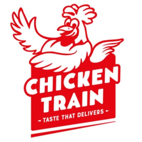 CHICKEN TRAIN  TASTE THAT DELIVERS Logo (EUIPO, 15.10.2024)