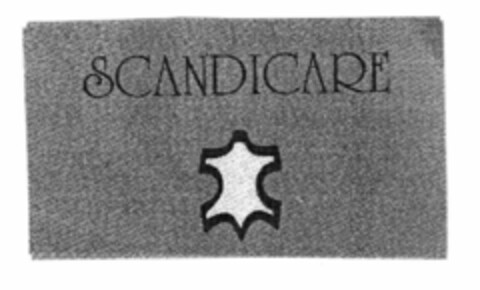 SCANDICARE Logo (EUIPO, 28.05.1996)