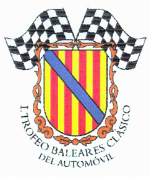 I. TROFEO BALEARES CLÁSICO DEL AUTOMÓVIL Logo (EUIPO, 08/18/2000)