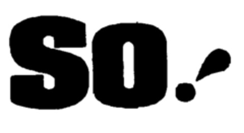 SO! Logo (EUIPO, 03.10.2000)