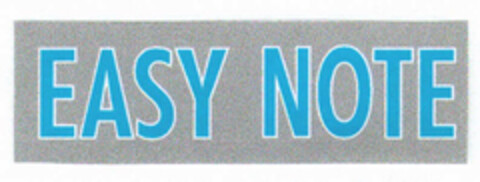 EASY NOTE Logo (EUIPO, 12/12/2000)