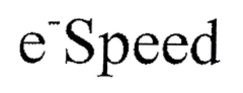 e Speed Logo (EUIPO, 11.04.2003)