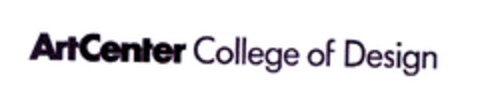 ArtCenter College of Design Logo (EUIPO, 06.05.2003)