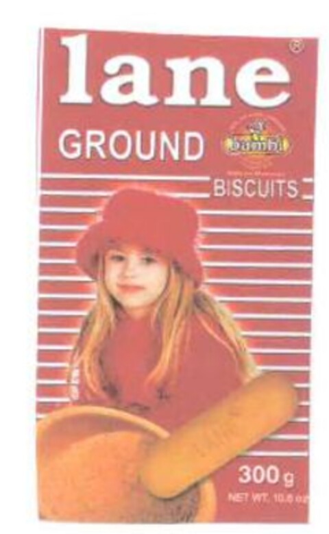 lane ground biscuits 300g Logo (EUIPO, 04.01.2005)