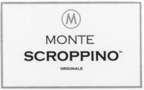 M MONTE SCROPPINO ORIGINALE Logo (EUIPO, 03.11.2005)