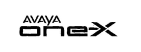 AVAYA one-X Logo (EUIPO, 02/09/2006)