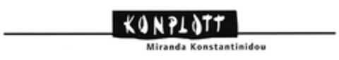 KONPLOTT Miranda Konstantinidou Logo (EUIPO, 31.08.2009)