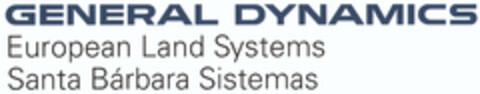 GENERAL DYNAMICS EUROPEAN LAND SYSTEMS SANTA BARBARA SISTEMAS Logo (EUIPO, 12/05/2012)