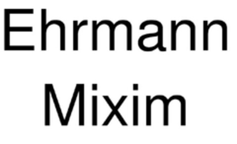 Ehrmann Mixim Logo (EUIPO, 30.08.2013)