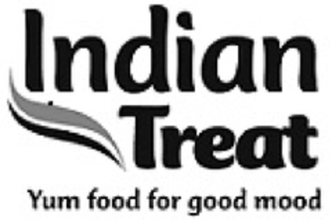 Indian Treat, yum food for good mood Logo (EUIPO, 09/19/2013)