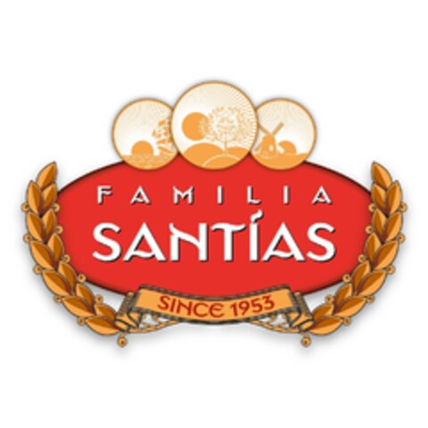 FAMILIA SANTÍAS SINCE 1953 Logo (EUIPO, 10/25/2013)