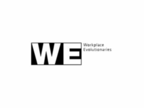 WE WORKPLACE EVOLUTIONARIES Logo (EUIPO, 12/22/2015)