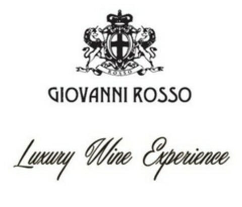 GIOVANNI ROSSO LUXURY WINE EXPERIENCE Logo (EUIPO, 24.05.2016)