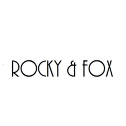 ROCKY & FOX Logo (EUIPO, 01/05/2017)
