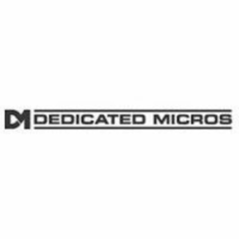 DEDICATED MICROS Logo (EUIPO, 14.03.2017)