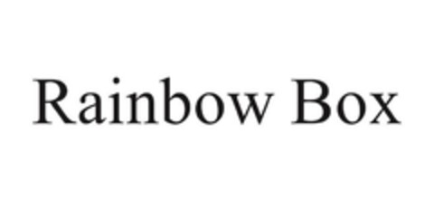 Rainbow Box Logo (EUIPO, 09.07.2017)