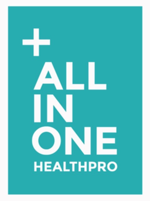 ALL IN ONE HEALTHPRO Logo (EUIPO, 04/10/2018)