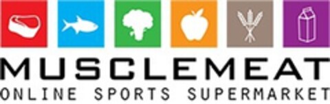 MuscleMeat online sports supermarket Logo (EUIPO, 17.07.2018)