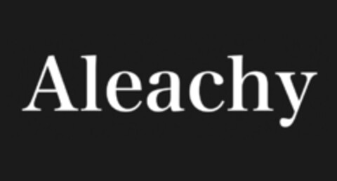 Aleachy Logo (EUIPO, 08/04/2018)