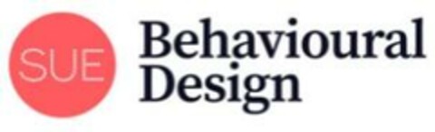 SUE BEHAVIOURAL DESIGN Logo (EUIPO, 03/07/2019)